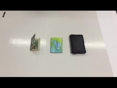 Carte di alluminio RFID personalizzate Portafoglio di supporto Brand Custom Multifunzionale