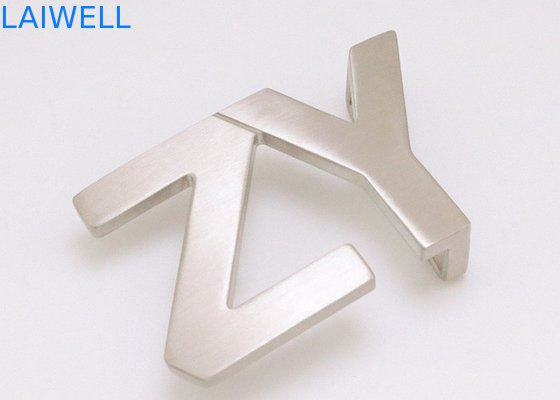 Fermagli di cinghia lisci su ordinazione del metallo di acciaio inossidabile del peso leggero di stile della lettera di 35MM per le cinghie