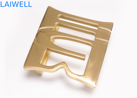 Fermagli di cinghia occidentali di Custom Letter Metal del cowboy di stile di più nuova progettazione con rivestimento d'argento