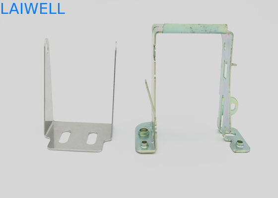 L'elaborazione del metallo su ordinazione che timbra il supporto dell'hardware di alta precisione ha riparato le parti