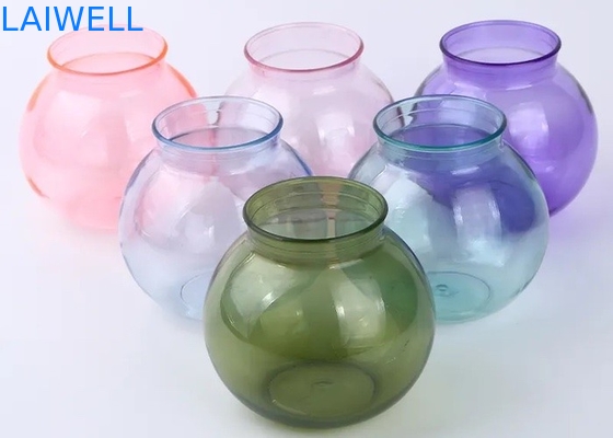 600ML ha personalizzato il recipiente di plastica del vaso dell'ANIMALE DOMESTICO con l'alta resistenza chimica ed UV