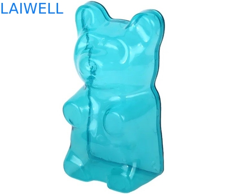 progettazione su ordinazione Honey Containers di plastica dell'orso di Custe di colore 169G per B2B con progettazione su misura