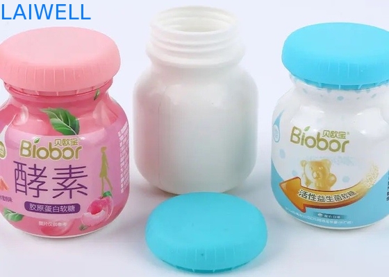 La plastica su ordinazione di colore imbottiglia recipienti di plastica statici di sostegno di servizio dell'OEM gli anti