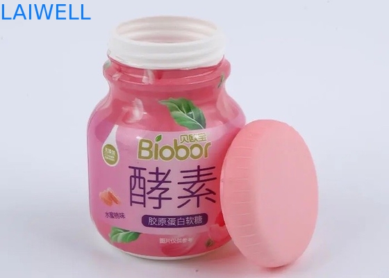 La plastica su ordinazione di colore imbottiglia recipienti di plastica statici di sostegno di servizio dell'OEM gli anti