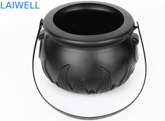 1200ML il secchio Candy su ordinazione del nero pp stona i recipienti di plastica per Holloween