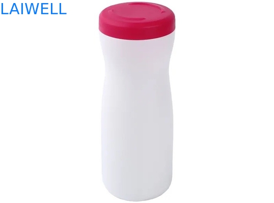 Contenitori di plastica Cosmo del cilindro dell'HDPE 800ML rotondo le bottiglie con stampa del coperchio a vite disponibile