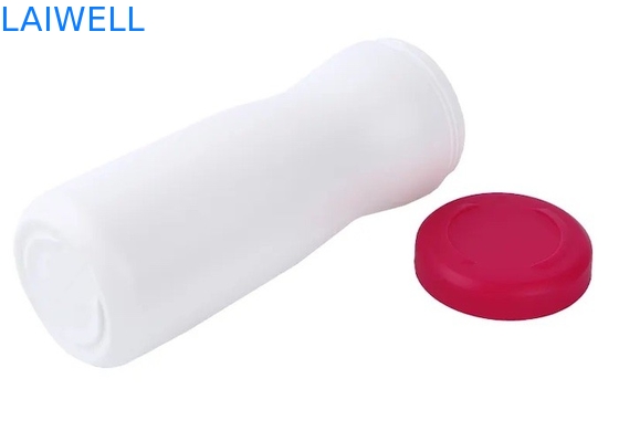 Contenitori di plastica Cosmo del cilindro dell'HDPE 800ML rotondo le bottiglie con stampa del coperchio a vite disponibile