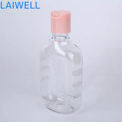 Recipienti di plastica riutilizzabili delle bottiglie trasparenti della lozione del quadrato dell'ANIMALE DOMESTICO di 73*41*145MM 250ML Eco per l'organizzazione domestica