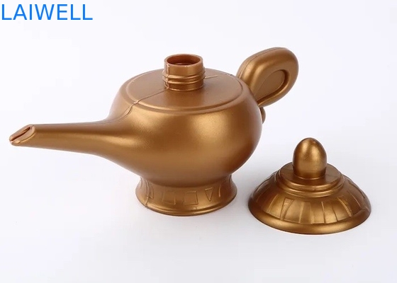 Lampada diabolica nera di Genie Lamp Souvenir Aladdin Magic degli anti di plastica dei recipienti dell'HDPE puntelli statici su ordinazione di Halloween