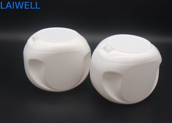 Scatola detergente durevole di immagazzinamento nella bottiglia dei recipienti di plastica del PE di colore della lavanderia del contenitore bianco di gel