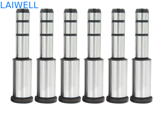 Colonna d'acciaio lavorante della posta della guida di punto di Comptonents SUJ2 dello stampaggio ad iniezione dell'hardware del tornio di CNC per uso industriale
