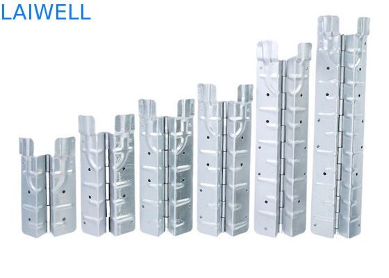 Processi di stampaggio di metalli standard Componenti hardware Piastra di ferro galvanizzata Cerniere di cassa in legno