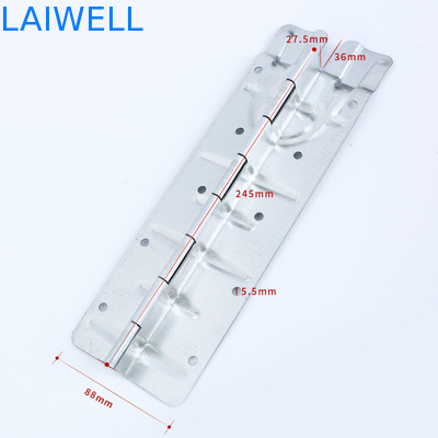 Processi di stampaggio di metalli standard Componenti hardware Piastra di ferro galvanizzata Cerniere di cassa in legno
