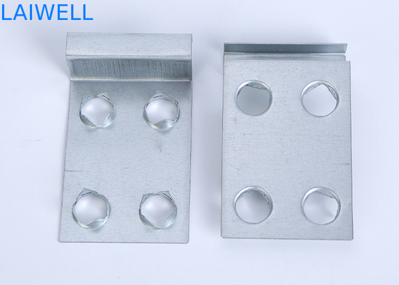 Trasformazione imballaggi in metallo su misura scatole di legno accessori hardware sostegno gancio lamiera di acciaio galvanizzata striscia