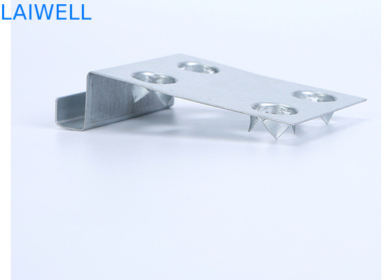 Trasformazione imballaggi in metallo su misura scatole di legno accessori hardware sostegno gancio lamiera di acciaio galvanizzata striscia