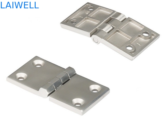 120*60*8MM Custom Metal Die Casting Large Thick Bearing Industrial Hardware Chassis Cabinet Cerniera in acciaio inossidabile