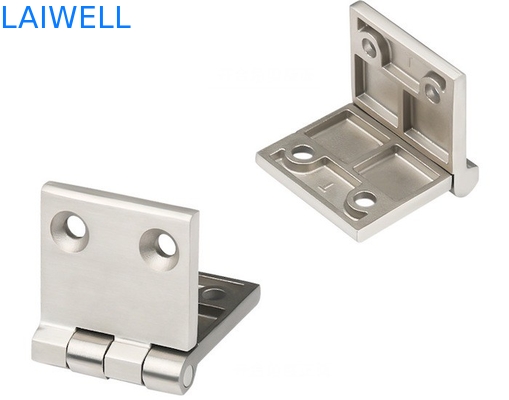 120*60*8MM Custom Metal Die Casting Large Thick Bearing Industrial Hardware Chassis Cabinet Cerniera in acciaio inossidabile