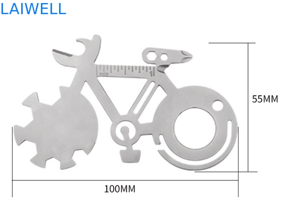 100*55MM 8 in 1 Apribottiglie a schede leggere EDC per il mercato mondiale delle vendite