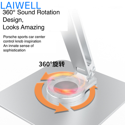 260*238*64MM 360 gradi di rotazione portatile argento pieghevole ascensore di alluminio laptop di raffreddamento stand vassoio base