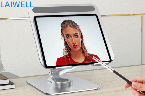 260*238*64MM 360 gradi di rotazione portatile argento pieghevole ascensore di alluminio laptop di raffreddamento stand vassoio base