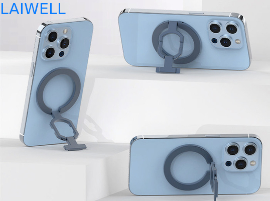 56.5*4MM Porta anello personalizzato Nuovo supporto per telefono cellulare magnetico in lega di zinco ultra sottile