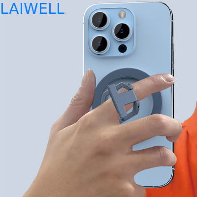 56.5*4MM Porta anello personalizzato Nuovo supporto per telefono cellulare magnetico in lega di zinco ultra sottile