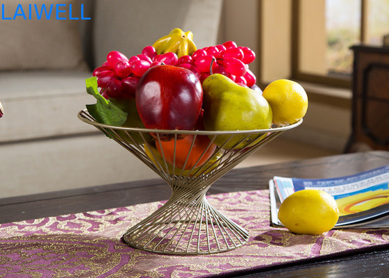 27.5*15*15CM Luxury Black Baking Varnish Ferro Cesto di Frutta Metallico Apparecchi domestici Resistenza al calore e durata lunga