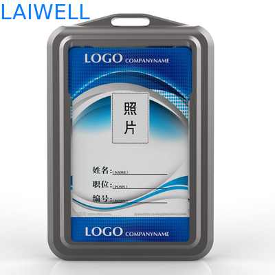 74*110*18MM Color grigio personalizzato RFID Carte in alluminio Portafoglio di supporto Brand Custom Multifunzionale