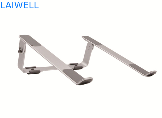 Supporto del metallo del computer portatile di adeguamento 3mm della sezione di minimalismo 4 che piega il supporto di Ipad