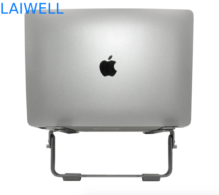 Supporto del metallo del computer portatile di adeguamento 3mm della sezione di minimalismo 4 che piega il supporto di Ipad