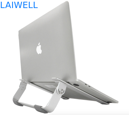 Supporto del metallo del computer portatile di adeguamento 3mm della sezione di minimalismo 4 che piega il supporto di Ipad