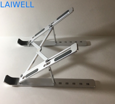 Timbratura il supporto pieghevole lavorante del Macbook Pro di 4mm/supporto di alluminio di Ipad