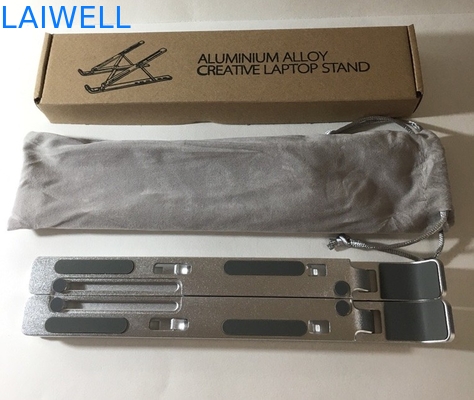 Timbratura il supporto pieghevole lavorante del Macbook Pro di 4mm/supporto di alluminio di Ipad