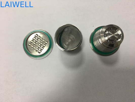 Tornio di CNC che lavora la capsula del caffè SS304/la tazza a macchina riutilizzabili filtrante di caffè