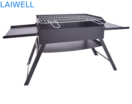 Il barbecue di acciaio al cromo del peso leggero 45*30*30cm griglia le griglie di campeggio portatili del barbecue