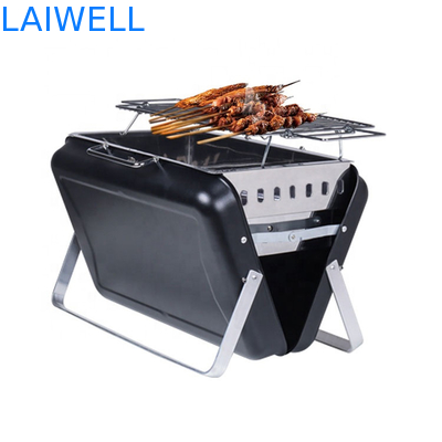 40.5*27.5*9cm l'acciaio al cromo Oven Foldable Charcoal Grill di campeggio portatile
