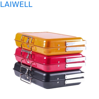 40.5*27.5*9cm l'acciaio al cromo Oven Foldable Charcoal Grill di campeggio portatile