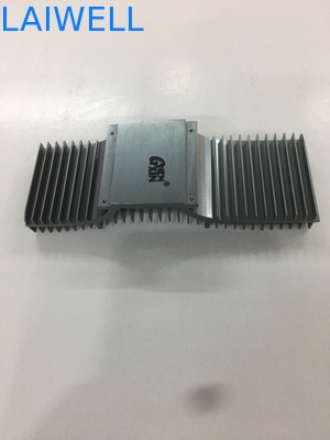 L'espulsione nera d'anodizzazione ha timbrato le parti di alluminio lavora il dispositivo di raffreddamento al tornio di corrispondenza del CPU del metallo