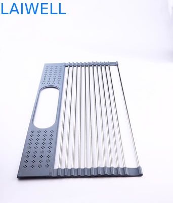 Lo SGS pieghevole 280mm 385mm sopra il lavandino rotola sullo stendipanni del piatto