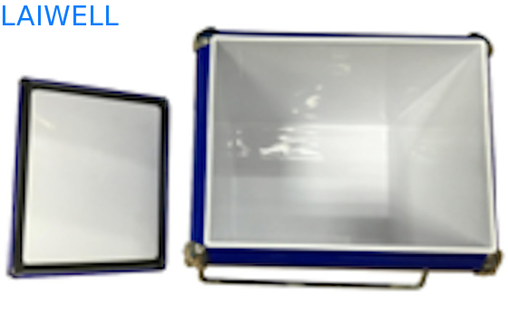 Retro dispositivo di raffreddamento del metallo rosso portatile 13L dello SGS/contenitore più fresco metallo d'annata
