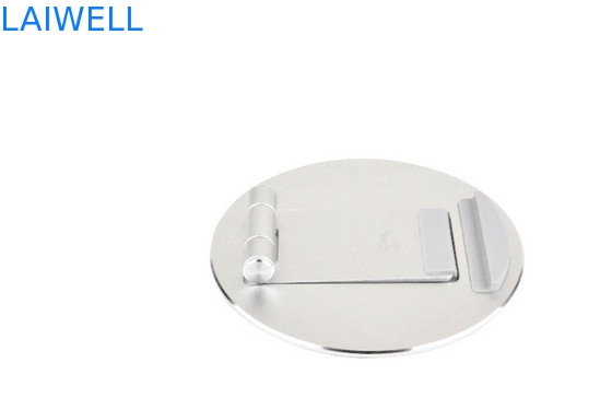 Supporto ergonomico piegante esile del telefono cellulare del supporto del computer portatile del metallo di 147*147mm