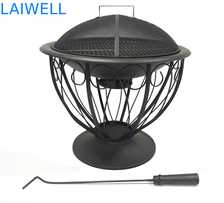 Il barbecue d'acciaio del giardino 51*51*53cm griglia stile country americano