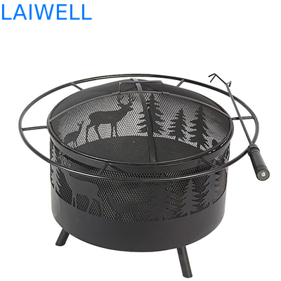 Il riscaldamento del nastro metallico intorno al barbecue di acciaio inossidabile griglia 552*550*550mm