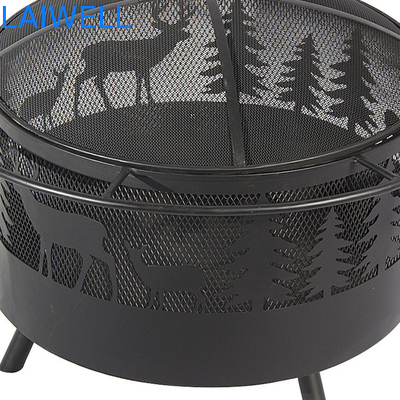 Il riscaldamento del nastro metallico intorno al barbecue di acciaio inossidabile griglia 552*550*550mm