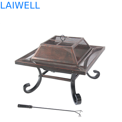 Il barbecue d'acciaio di progettazione geometrica dell'OEM griglia il barbecue Oven Bronze Color