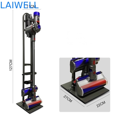 Foro di Dyson Vacuum Cleaner Storage Rack dell'elettrodomestico del metallo di abitudine 3mm H127cm libero