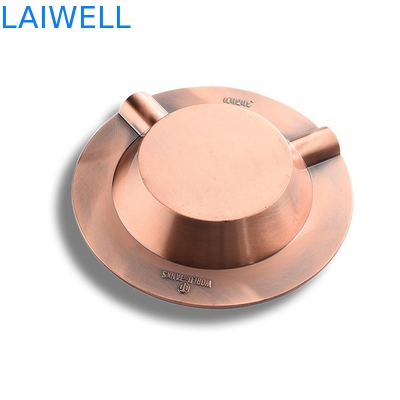 Incisione laser portatile d'annata Logo Purse Ashtray del portacenere dello smalto in lega di zinco