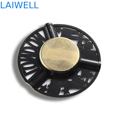 Portacenere rotondo su misura del metallo di Rohs 118mm/portacenere portatile della sigaretta