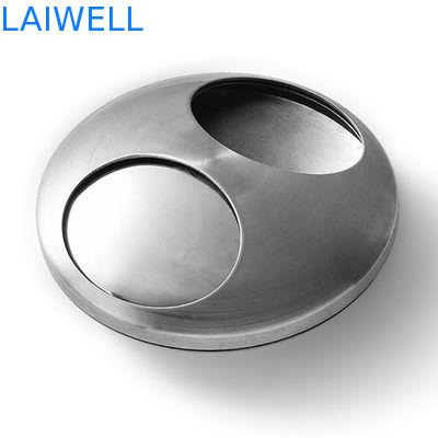 Innovativo porta sigarette in lega di zinco posacenere metallico con finitura di sabbiatura per un aspetto moderno