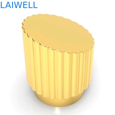Customized Metal Professional Die Casting Zinc Alloy Electronic Plating Colore Oro Perfume Cappotto sostituzione